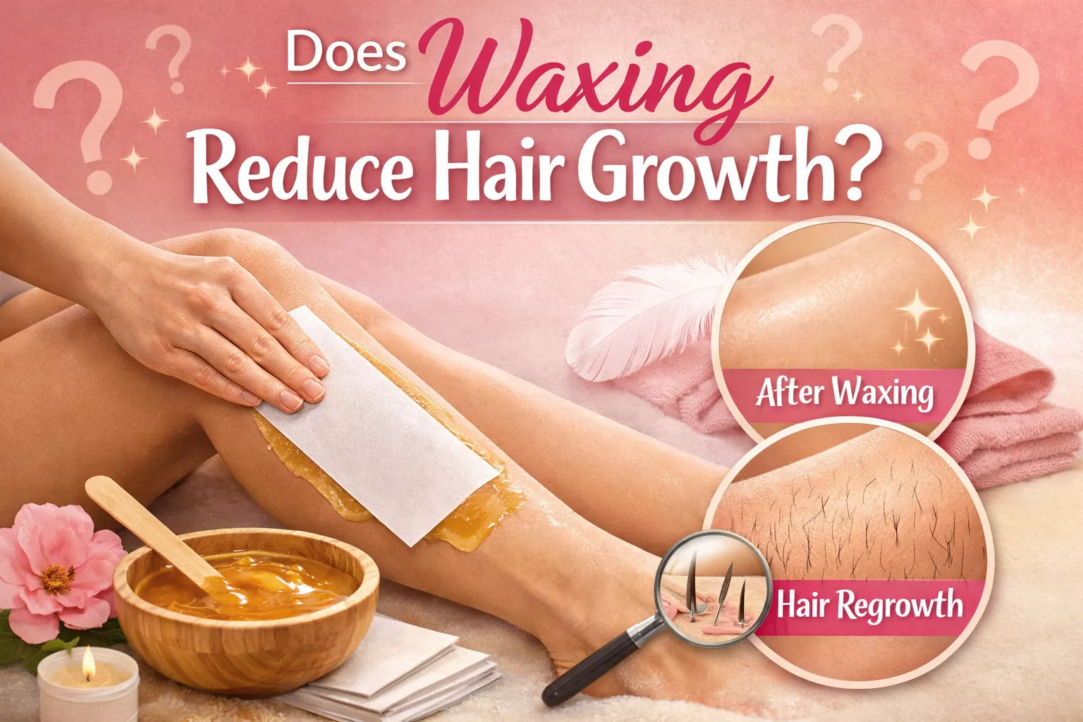 does waxing reduce hair growth