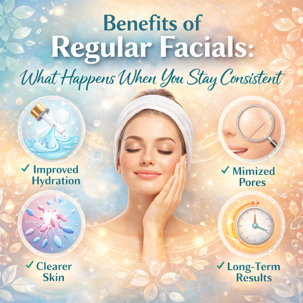 Benefits of regular facials