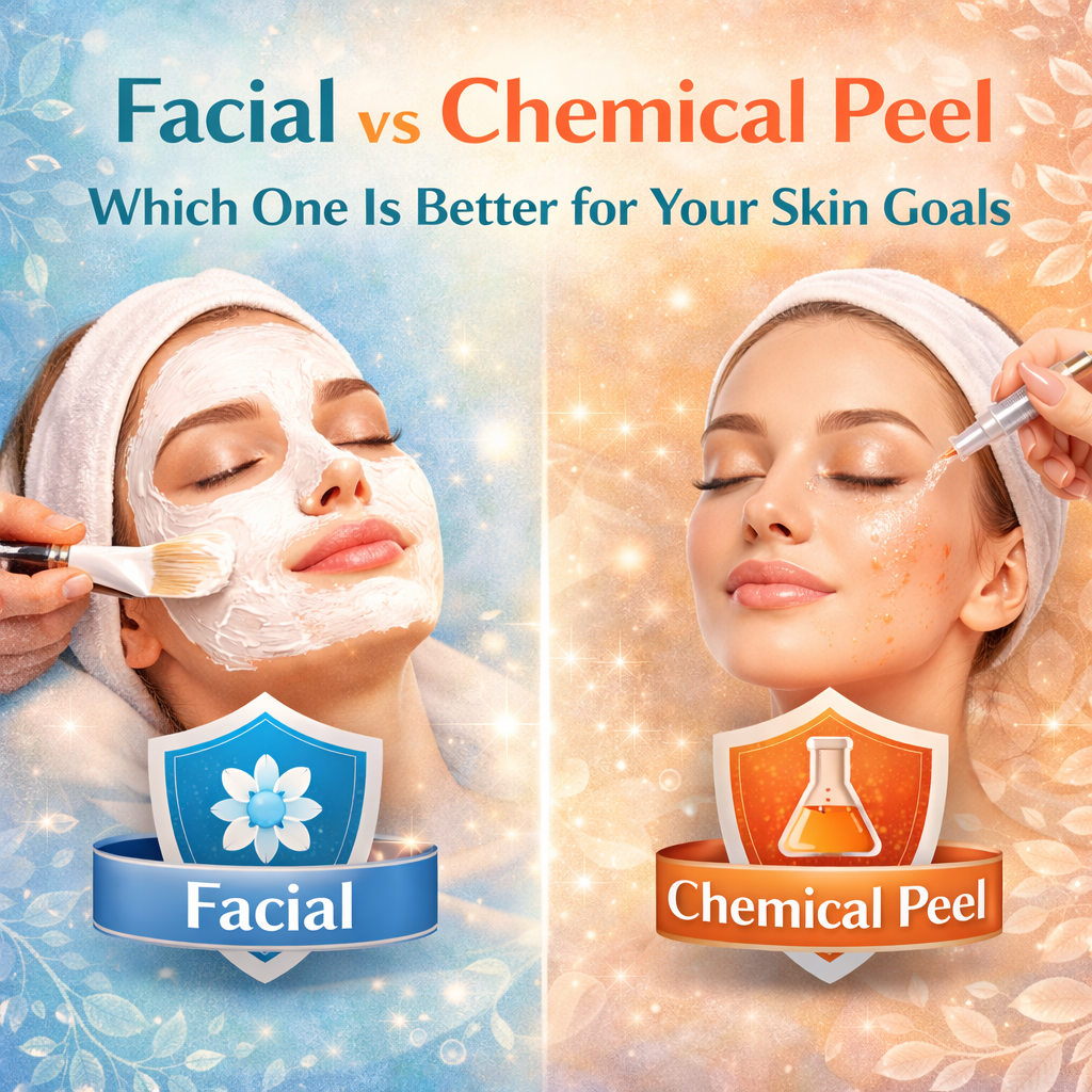 Facial vs chemical peel