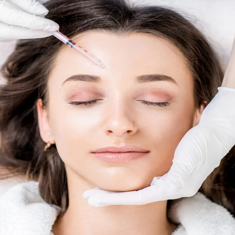 Botox treatment appointment at Green Relief Health