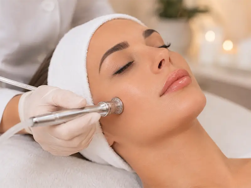 Microneedling treatment at Green Relief Health in Baltimore